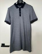 Selected Homme - Polo Donkerblauw Gestreept | Maat M, Kleding | Heren, Polo's, Ophalen of Verzenden, Zo goed als nieuw, Selected Homme