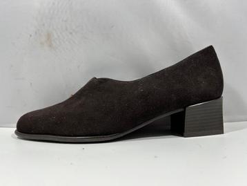 Ara, maat 39 h (wijd) elegante donkerbruine schoenen.  beschikbaar voor biedingen