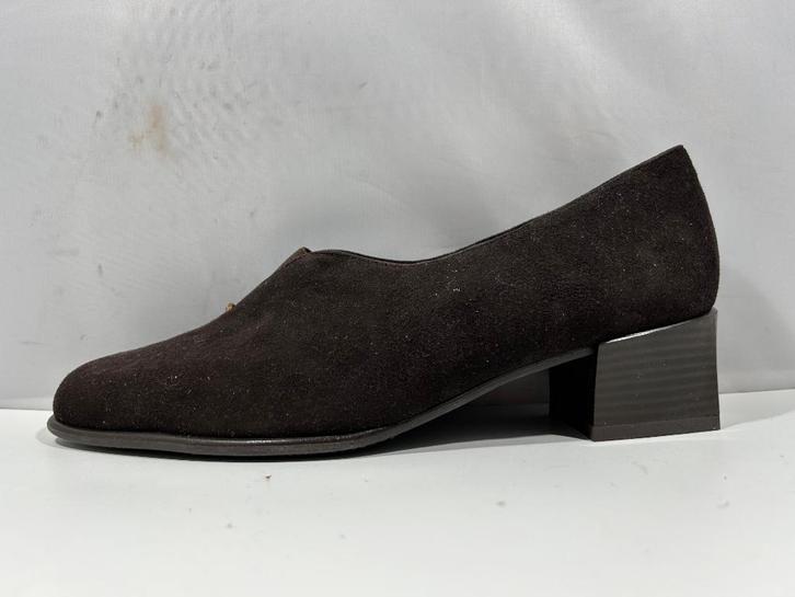 Ara, maat 39 h (wijd) elegante donkerbruine schoenen., Kleding | Dames, Schoenen, Zo goed als nieuw, Schoenen met lage hakken