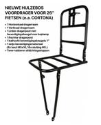 Nieuwe Mat Zwarte (krat) Voordrager voor 26 inch fiets, Ophalen of Verzenden, Nieuw