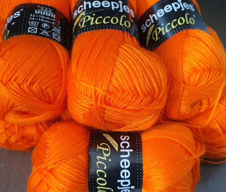 8x50gr Scheepjes Picolo Acryl breigaren haakgaren, Hobby en Vrije tijd, Breien en Haken, Nieuw, Breien of Haken, Wol of Garen