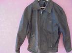 grijze leren jas maat M, Ophalen of Verzenden, Zo goed als nieuw, Maat 48/50 (M), Grijs