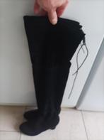 Overknee boots, Hoge laarzen, Zwart, Nieuw, Ophalen of Verzenden