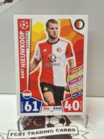 Nieuwkoop - Feyenoord - Topps Match Attax, Ophalen of Verzenden, Zo goed als nieuw, Feyenoord, Poster, Plaatje of Sticker