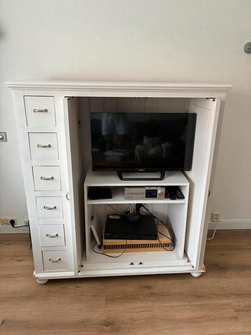 Tv kast, Huis en Inrichting, Kasten | Televisiemeubels, Gebruikt, Minder dan 100 cm, 100 tot 150 cm, 25 tot 50 cm, Grenenhout