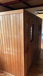 Infrarood Sauna Cedric - 2 persoons, Ophalen, Gebruikt, Infrarood, Complete sauna