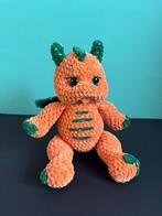 Zelf gehaakte draak “pompoen”, Kinderen en Baby's, Speelgoed | Knuffels en Pluche, Ophalen of Verzenden, Nieuw, Overige typen