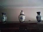 Delfts Blauw Vaas en Pot, Ophalen of Verzenden