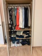 Ikea pax kast eiken kleur witte deuren, Ophalen, 200 cm of meer, 50 tot 100 cm, Zo goed als nieuw