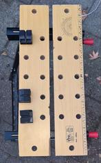 Inklapbaar Werkbank - Ideaal voor klussen!, Ophalen of Verzenden, Gebruikt, 70 tot 120 cm, Bankschroef