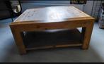 Salontafel acaciahout serie Salzburg, Ophalen, Gebruikt, 50 tot 100 cm, Vierkant