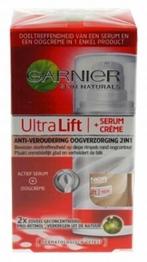 Garnier Skin Naturals Ultra Lift Serum plus Oogcreme 15ml, Ophalen of Verzenden, Nieuw, Ogen, Verzorging
