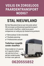 Paarden transport Wijdewormer / Verhuur paarden-trailers, Ophalen, Zo goed als nieuw, Overige soorten