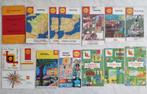 Diverse vintage Shell boekjes wegenkaarten Nederland Europa, Boeken, Atlassen en Landkaarten, Ophalen, Gelezen