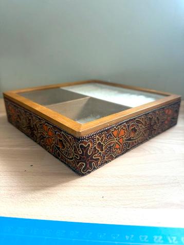 Sieradendoos groot handmade batik nieuw beschikbaar voor biedingen