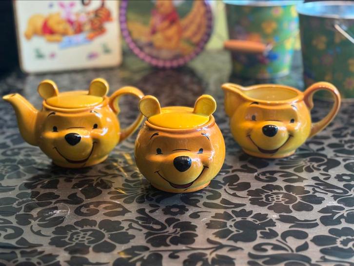 Disney Winnie the Pooh theeservies, Verzamelen, Disney, Zo goed als nieuw, Servies, Winnie de Poeh of vrienden, Ophalen of Verzenden