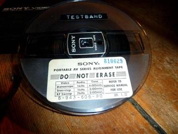 Sony - Helical Scan - Video Tape - TEST BAND V-30H -  beschikbaar voor biedingen