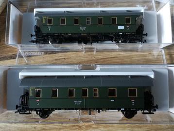 Fleischmann H0. DRB personenrijtuigen. REICHSADLER! beschikbaar voor biedingen