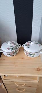 Botanische Soepterrine / Serveerschaal met Deksel, Nieuw, Ophalen of Verzenden, Schaal of Schalen, Overige stijlen