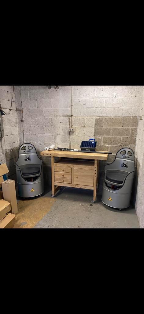 Mancave stoelen en tafel, Huis en Inrichting, Stoelen, Zo goed als nieuw, Vijf, Zes of meer stoelen, Ophalen