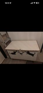 Zelf gemaakte kattenbakkist, Ophalen of Verzenden