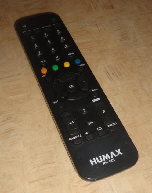 Humax RM-G01 originele afstandsbediening IR FOX-Z & IR FOX-C, Audio, Tv en Foto, Afstandsbedieningen, Zo goed als nieuw, Origineel