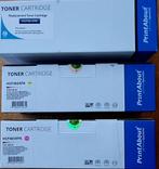 PrintAbout voor HP-201X Y, C, M 3 stuks, Ophalen of Verzenden, Nieuw, Toner, PrintAbout