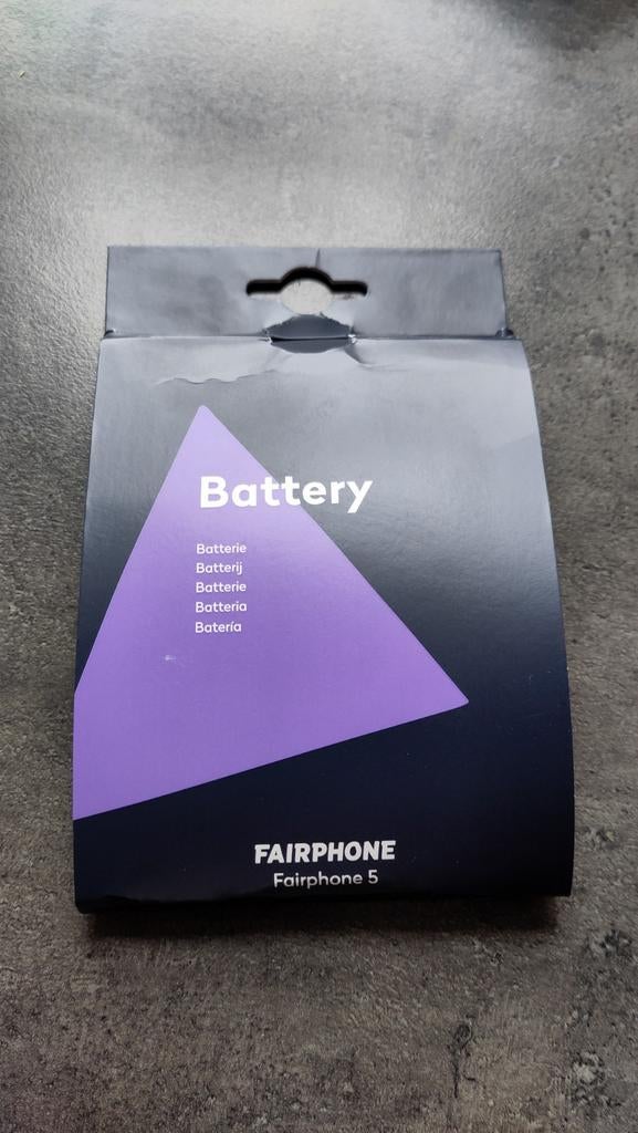 Nieuwe Fairphone 5 Batterij, Telecommunicatie, Mobiele telefoons | Batterijen en Accu's, Ophalen of Verzenden, Nieuw, Overige merken