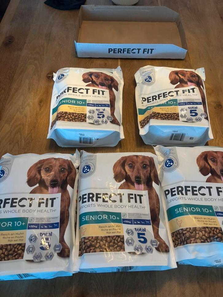 Perfect fit voer hond dry Senior 10+ kip 1.4kg THT 21-2-2027, Dieren en Toebehoren, Dierenvoeding, Hond, Ophalen of Verzenden