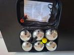 Jue de Boules set, compleet, Sport en Fitness, Bowlen, Verzenden, Zo goed als nieuw, Bal