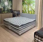 Hästens 2000t met BJX Luxury topper 210x200, Ophalen, Tweepersoons, Zo goed als nieuw, Bedbodem