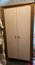 Meidenkast, kledingkast, babykast voor op een babykamer, Kinderen en Baby's, Kinderkamer | Commodes en Kasten, Ophalen, Kast, 50 tot 70 cm