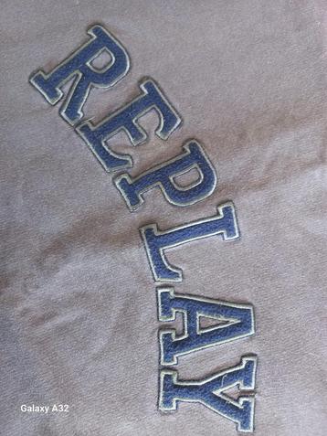Grijze sweatshirt van REPLAY, maat M beschikbaar voor biedingen