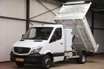 Mercedes-Benz Sprinter 514 CDI KIPPER met Kist 3500KG TREKVE, Auto's, Gebruikt, Euro 6, Wit, Bedrijf
