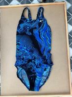 Nike performance badpak zwart/blauw maat 38, Zwart, Nieuw, Badpak, Ophalen of Verzenden