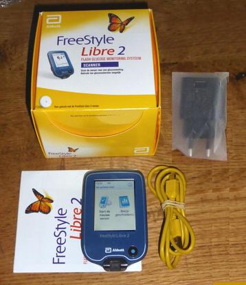 FreeStyle Libre 2 reader - compleet en goed werkend beschikbaar voor biedingen