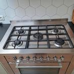 Vrijstaand fornuis gas electrische oven, Witgoed en Apparatuur, Fornuizen, Gebruikt, Gas, Vrijstaand, 85 tot 90 cm