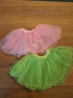 Twee tule rokjes roze en groen, Ophalen of Verzenden, Gebruikt, 110 t/m 116, Meisje