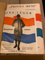 Ons leger gedenkboek Irene Brigade en NBS. Ingebonden., Ophalen of Verzenden, Nederland, Embleem of Badge