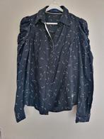 Blouse maat M 38 zwart vogels merk pepe jeans, Maat 38/40 (M), Zwart, Nieuw, Ophalen of Verzenden