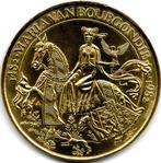 BEF 50 Bourgondiër Brugge (Maria van Bourgondië 1482-1982), Ophalen of Verzenden, Metaal, Losse munt