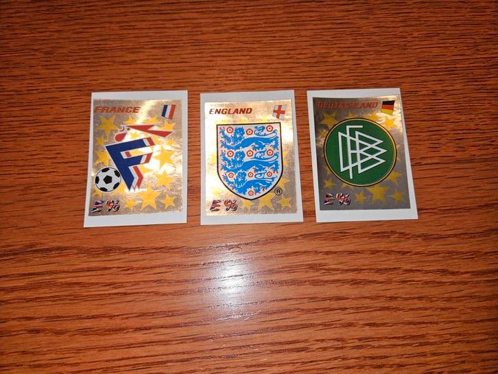 Recups Panini Euro 1996 Logo, Verzamelen, Supermarktacties, Albert Heijn, Ophalen of Verzenden