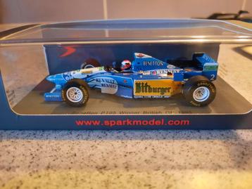Benetton Renault B195 winner British gp 1995 Johnny Herbert beschikbaar voor biedingen