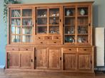 Teak houten buffet kast 300cm, Ophalen, Met deur(en), 200 cm of meer, Teakhout