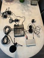 Behringer Xenyx 802 analoge mixer met microfoon, Audio, Gebruikt, Ophalen