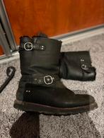 UGG LAARZEN leer met gespen maat 39 origineel zgan, UGG, Zwart, Snowboots, Ophalen of Verzenden
