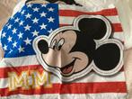 Mickey mouse 1 pers dekbedovertrek met sloop, Ophalen, Mickey Mouse, Zo goed als nieuw