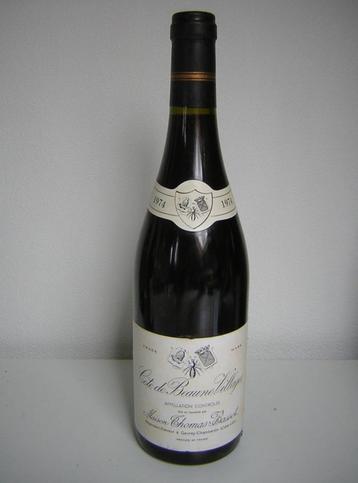 Geboorte Jaar wijn 1974 Bourgogne Cote de Beaune 50 Jaar Oud