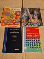 4 boeken voor studie bio of gezondheidswetenschappen, Boeken, Studieboeken en Cursussen, Ophalen of Verzenden, Zo goed als nieuw