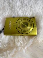 Appelgroene Canon IXUS 230 HS met accessoires, Gebruikt, Canon, Compact, Ophalen of Verzenden